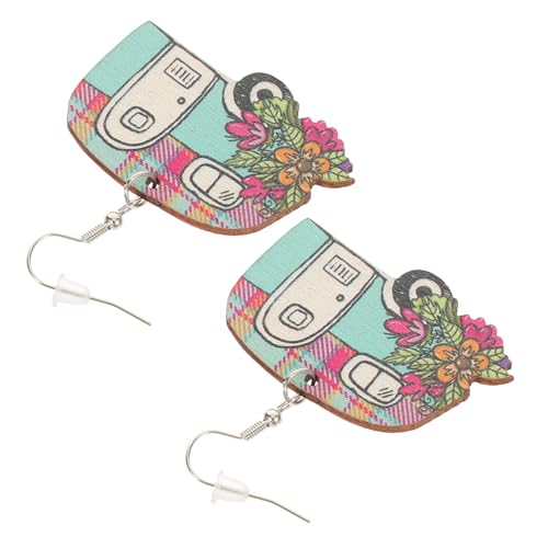 Cabilock Ohrringe Cartoon Wohnmobil Anhänger Kleine Autos Ohrhänger für Mädchen Leichte Dangle Ohrschmuck Modisch und Vielseitig für Party Alltag und Geeignet von Cabilock
