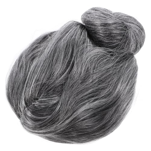 Cabilock Oma-perücke für Damen Silbergrau Perücke Kostüm-perücke Bequemes Kunsthaar Größe Verstellbar von Cabilock