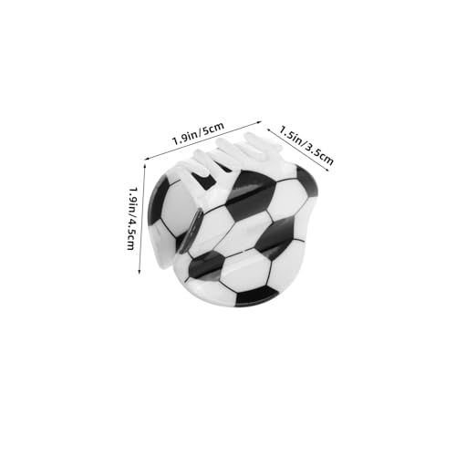 Cabilock Sportliche Fußball Haarspange für Dünnes Haar Kleine Haarklammer mit Sicherem Halt Bequeme und Langlebige Haarklammer für Frauen Vielseitiges Accessoire für Fußballfans Cabilock Sportliche Fußball Haarspange für Dünnes Haar Kleine Haarklammer mit Sicherem Halt Bequeme und Langlebige Haarklammer für Frauen Vielseitiges Accessoire für Fußballfans von Cabilock
