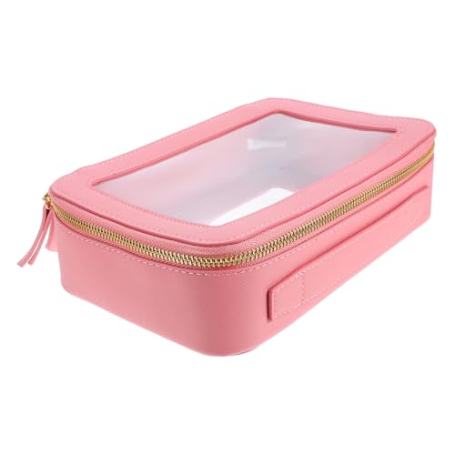 Cabilock Transparente Kosmetiktasche für Reisen Doppelseitige Tragbare Make Up Tasche mit Reißverschluss für Toilettenartikel und für Damen und Herren für Reisebedarf Cabilock Transparente Kosmetiktasche für Reisen Doppelseitige Tragbare Make Up Tasche mit Reißverschluss für Toilettenartikel und für Damen und Herren für Reisebedarf von Cabilock