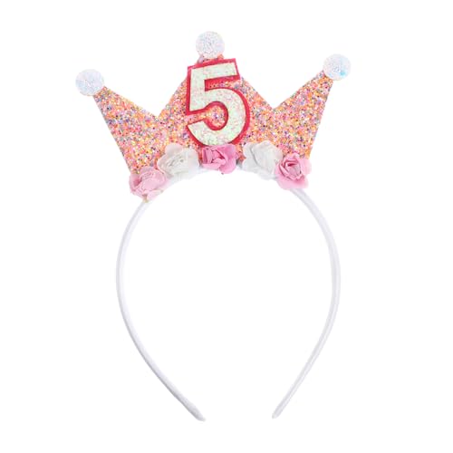 Cabilock -stirnband Für Mädchen Glitzerndes Prinzessinnen-accessoire Haarschmuck Für Geburtstage Partys Feiertage Jahre Alt von Cabilock