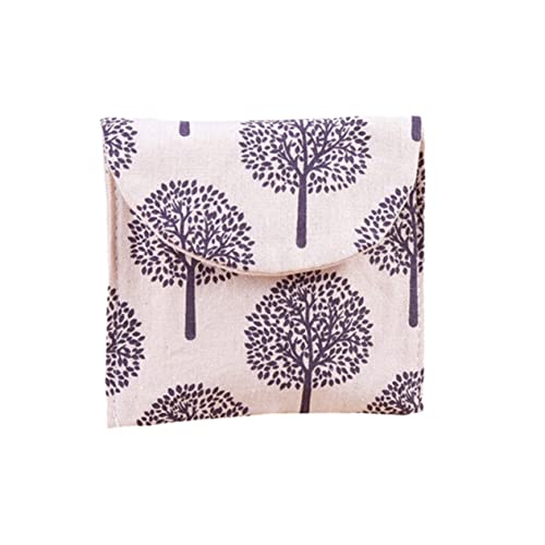 Cabilock wasserdichte Windeltasche Für Damenbinden Robuste Aufbewahrungstasche Aus Baumwolle Und Leinen Kleine Geldbörse Mit Praktischem Design Für Reisen Büro Und Zuhause von Cabilock