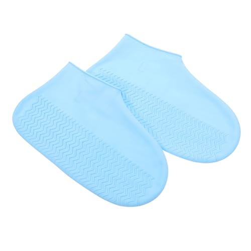 Cabilock wasserdichte rutschfeste Schuhüberzüge aus Dickem Strapazierfähigem Material Wiederverwendbar Splashproof Überschuhe für Damen und Herren für Regen Outdoor aktivitäten Leicht von Cabilock
