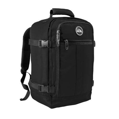 Cabin Max Handgepäck Rucksack 40x20x25 für Ryanair Reiserucksack für Flugzeug Unter Sitzplatz - Travel Backpack Tasche für Herren Damen - Seitliche Kompression - Recyceltes Polyester- 20L Metz von Cabin Max