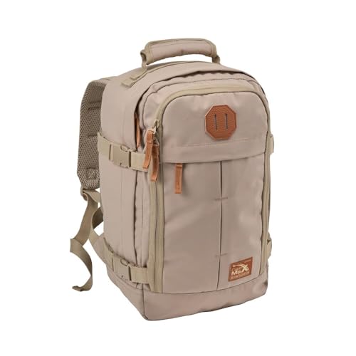 Cabin Max Handgepäck Rucksack 40x20x25 für Ryanair Reiserucksack für Flugzeug Unter Sitzplatz - Travel Backpack Tasche für Herren Damen - Seitliche Kompression - Recyceltes Polyester- 20L Metz von Cabin Max