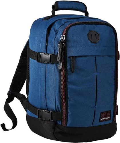 Cabin Max Handgepäck Rucksack 40x20x25 für Ryanair Reiserucksack für Flugzeug Unter Sitzplatz - Travel Backpack Tasche für Herren Damen - Seitliche Kompression - Recyceltes Polyester- 20L Metz von Cabin Max