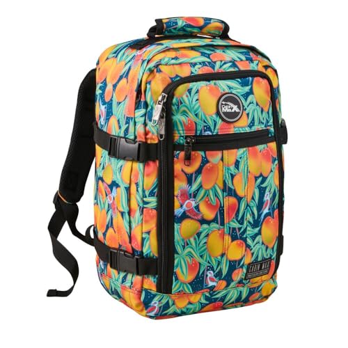Cabin Max Handgepäck Rucksack 40x20x25 für Ryanair Reiserucksack für Flugzeug Unter Sitzplatz - Travel Backpack Tasche für Herren Damen - Seitliche Kompression - Recyceltes Polyester- 20L Metz von Cabin Max