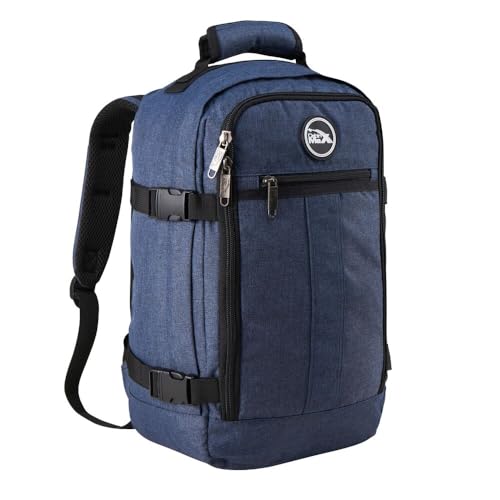 Cabin Max Handgepäck Rucksack 40x20x25 für Ryanair Reiserucksack für Flugzeug Unter Sitzplatz - Travel Backpack Tasche für Herren Damen - Seitliche Kompression - Recyceltes Polyester- 20L Metz von Cabin Max