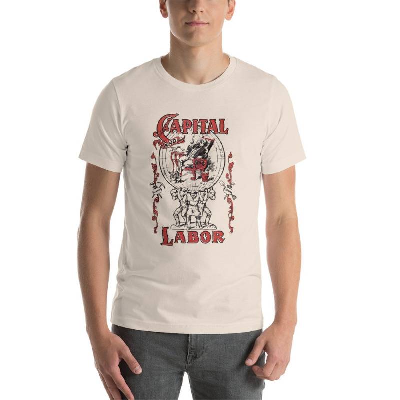 Arbeiter T-Shirt Kapital Und Arbeit | Unisex Sozialismus Linke Shirt, Retro Kommunist, Sozialist, Kommunismus, Anti-Kapitalist, Pro-Union Geschenk Arbeiter T-Shirt Kapital Und Arbeit | Unisex Sozialismus Linke Shirt, Retro Kommunist, Sozialist, Kommunismus, Anti-Kapitalist, Pro-Union Geschenk von CabinetForTheCurious