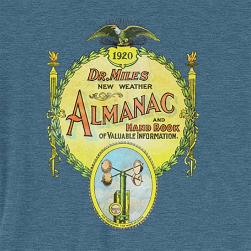 Retro T-Shirt Dr. Miles New Weather Almanac Unisex Shirt, 1920Er Jahre, Buchcover, Prognostiker Geschenk Retro T-Shirt Dr. Miles New Weather Almanac Unisex Shirt, 1920Er Jahre, Buchcover, Prognostiker Geschenk von CabinetForTheCurious
