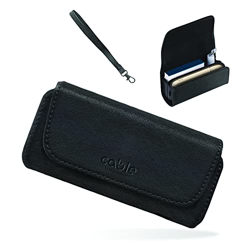 Cable Technologies Hochwertige Schutzhülle aus Kunstleder, kompatibel mit IQOS 3/3 Duo/2.4/2.4 Plus, Etui aus Leinwand und PU-Leder, Organizer, Cover/Handtasche, Zubehör, weiß, Iqos Hülle von Cable Technologies