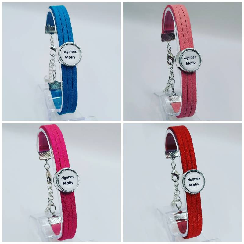 Kinderarmband Mit Personalisierter Schiebeperle von Cabochon4you