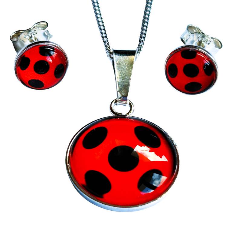 Marienkäfer Schmuck von Cabochon4you