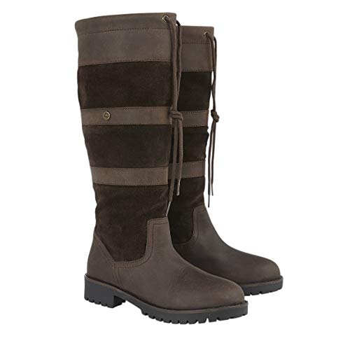 Cabotswood Damen Amberley 2 Regular Calf Fit Country Boot Waterproof and Breathable Oak/Chocolate Reitstiefel, 41 EU von Cabotswood