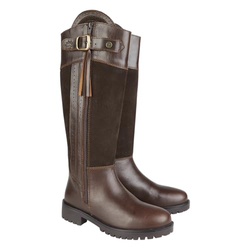 Cabotswood Damen Wincanton 2 Chestnut/Chocolate Waterproof and Breathable Full Height Country Zip Boot Reitstiefel, 40 EU von Cabotswood