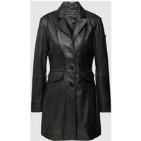 Cabrini Jacke in Leder-Optik in Black, Größe 38 von Cabrini