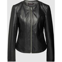 Cabrini Jacke in Leder-Optik in Black, Größe 38 von Cabrini