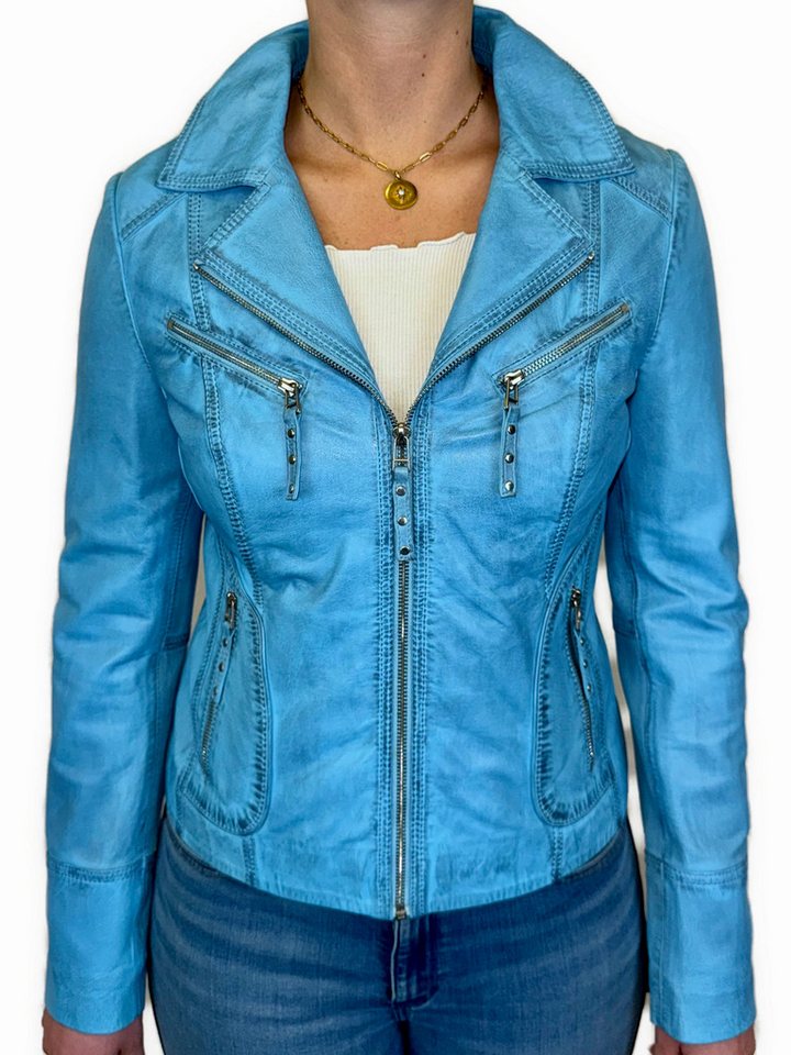 Cabrini Lederjacke Azzurra von Cabrini
