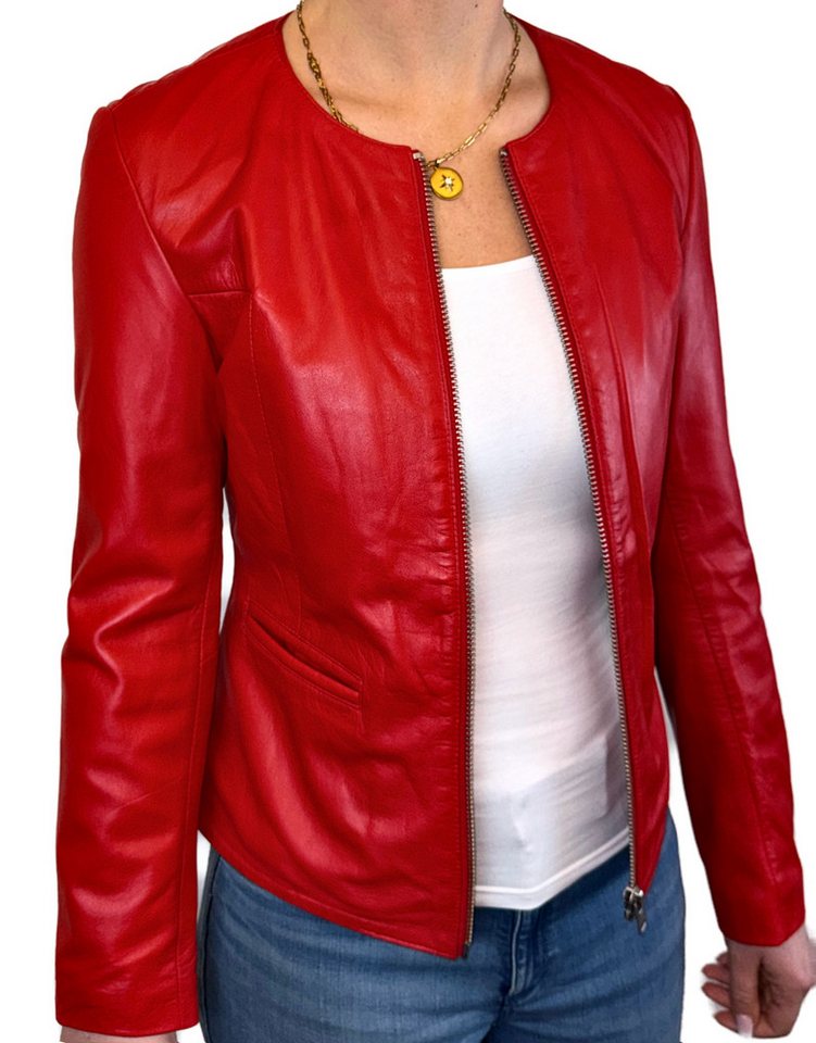 Cabrini Lederjacke Mary von Cabrini