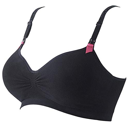 Cache Coeur Damen Brassière D'allaitement Curve Schwangerschafts-BH, Noir, L von Cache Coeur