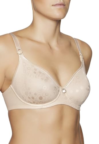 Cache Coeur Damen Gloss Schwangerschafts-BH, Undurchsichtige, Beige (Blush), 80F von Cache Coeur