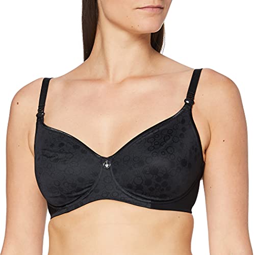 Cache Coeur Damen Gloss Umstands-BH, Undurchsichtige, Schwarz, 85C von Cache Coeur