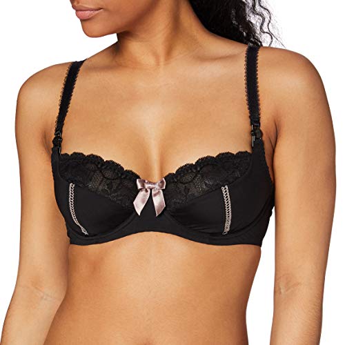 Cache Coeur Damen Lisa Schwangerschafts-BH, Schwarz, 85C von Cache Coeur