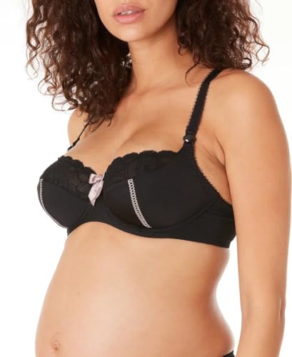 Cache Coeur Damen Lisa Schwangerschafts-BH, Undurchsichtige, Schwarz, 85C Cache Coeur Damen Lisa Schwangerschafts-BH, Undurchsichtige, Schwarz, 85C von Cache Coeur