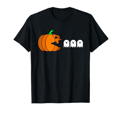 Lustiger Halloween-Kürbis-Geist, Gamer, Männer, Frauen, Kinder T-Shirt Lustiger Halloween-Kürbis-Geist, Gamer, Männer, Frauen, Kinder T-Shirt von Cactus Coast