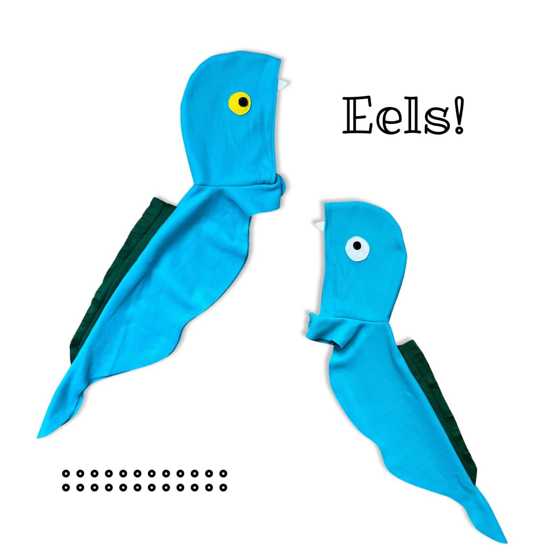 Aal Umhang, Zitteraal Halloween Kostüm Oder Ankleideumhang von CactusJaneEmporium