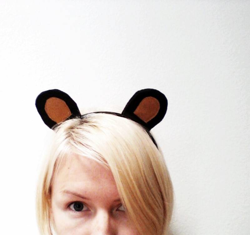 Honigbär Stirnband von CactusJaneEmporium