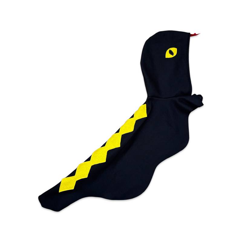 Schwarzer Schlangen Umhang, Eidechsen Halloween Kostüm Oder Ankleideumhang von CactusJaneEmporium