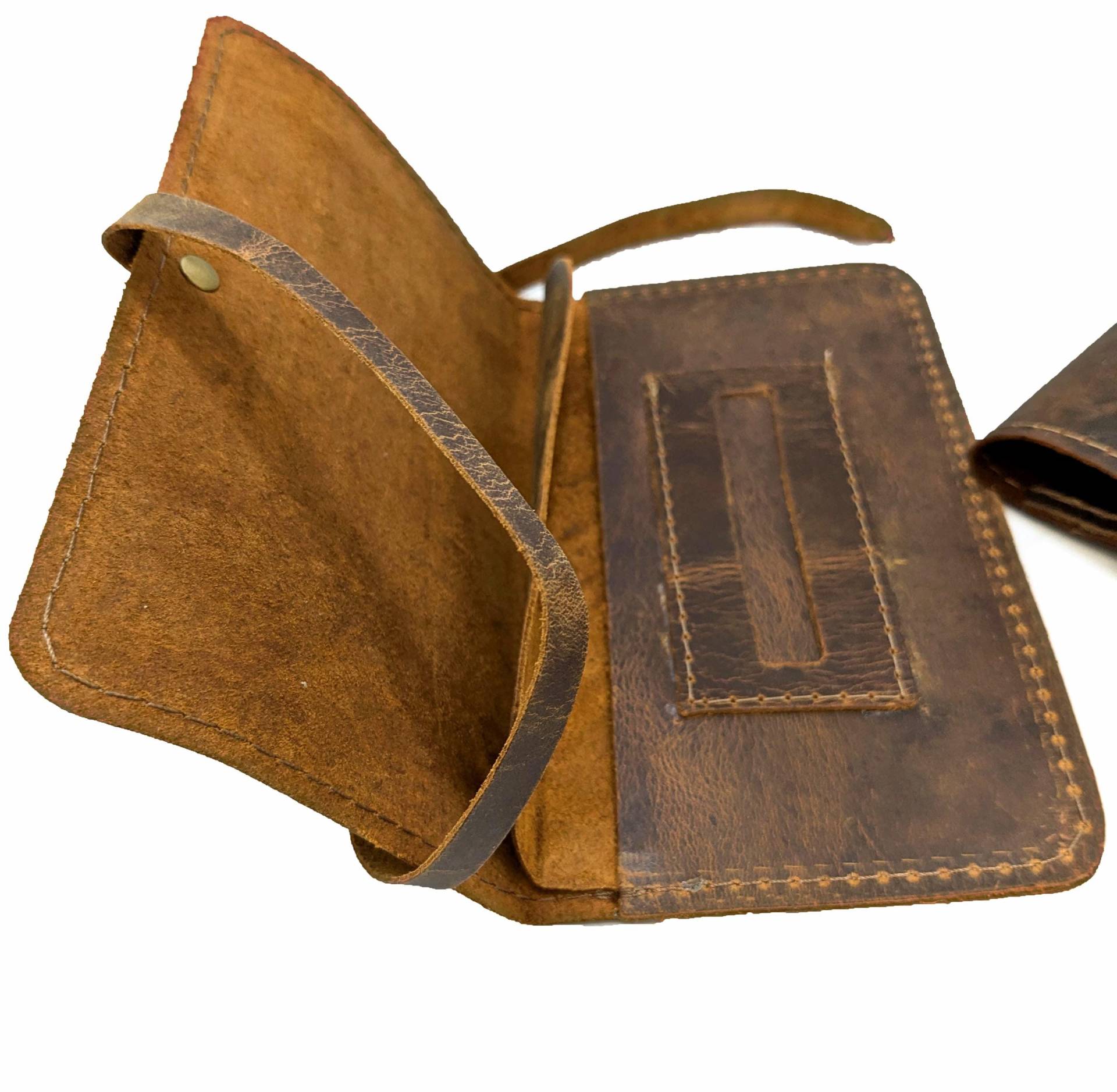 Wrapped Up Leder Tabaktasche 30G | Mit Gratis Lederfeuerzeughalter Wrapped Up Leder Tabaktasche 30G | Mit Gratis Lederfeuerzeughalter von CactusLeatherLondon