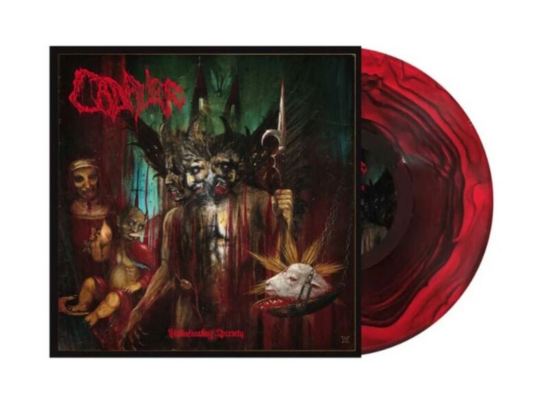 Cadaver Hallucinating Anxiety LP multicolor von Cadaver