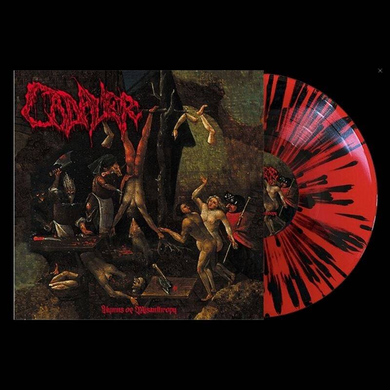 Cadaver Hymns of misantrophy LP multicolor von Cadaver