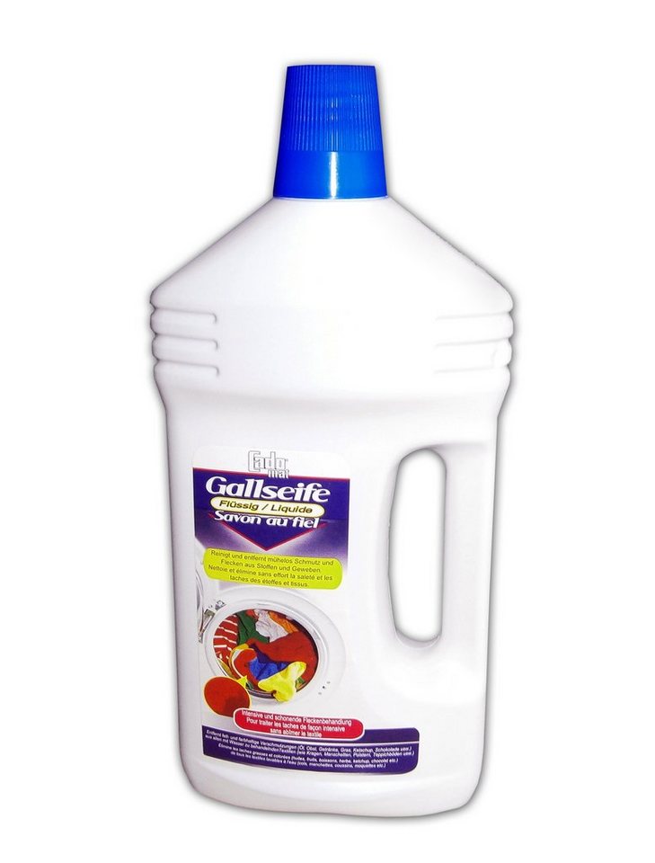 Cado mat Flüssigseife GALLSEIFE 1L Fleckentferner 1000ml Fleckenlöser Kernseife 43 (1 Dose), Fleckenlöser Flüssigseife Flecken Entferner von Cado mat