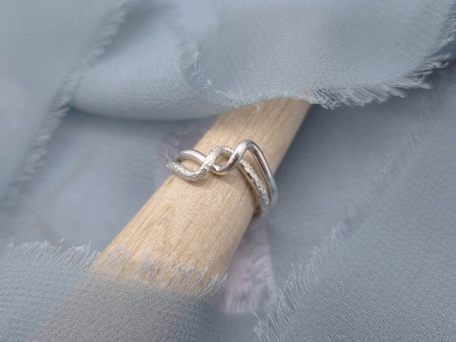 Verwandte Puzzle Ring- 9K Gold Oder Sterling Silber - Handgemacht von CaeliaJewellery