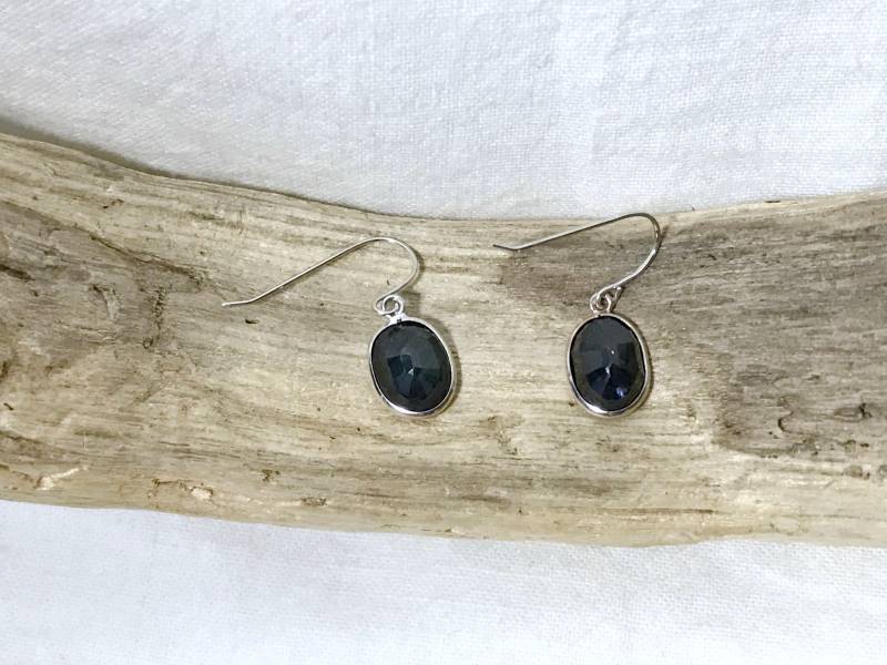 14K Weißgold Natürliche Blaue Saphir | 3, 80 Ct Ohrringe, Geschätzt 1.300 Cad von CaeruleumJewelry