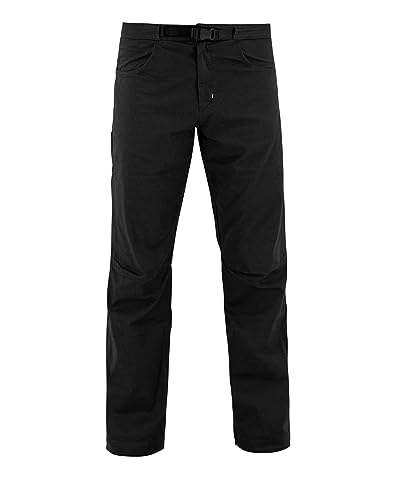 Café Kraft Herren Ira Pants Boulderhose Kletterhose Climbing (L, Black Beauty) von Café Kraft