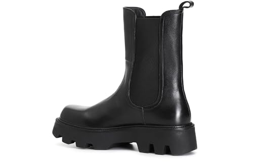 Cafè Noir C1FD1302N001370 Leder-Stiefel MIT Elastik Nero 37 von CAFèNOIR