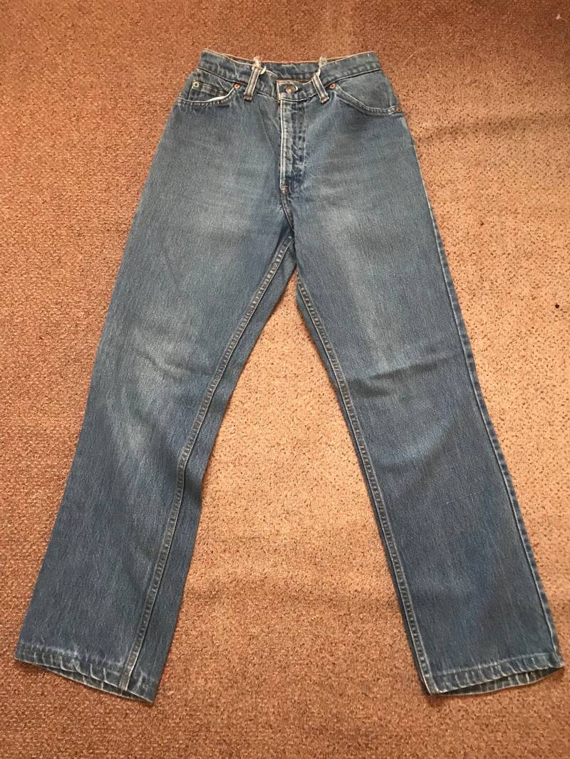 70Er Jahre Levi Jeans Mit Reißer Und Reißverschluss von CafeSocietyVintageGB