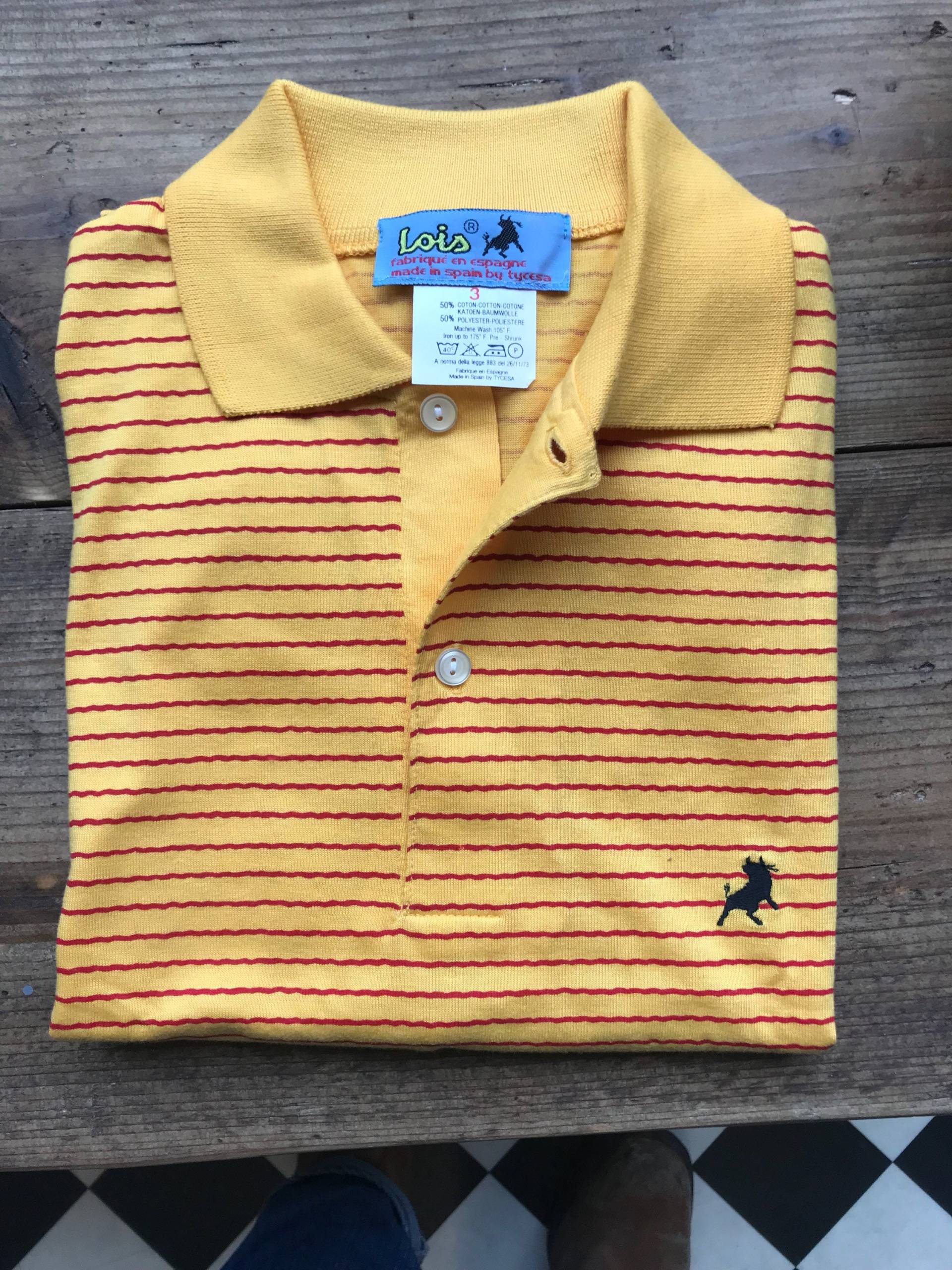 Vtg 90Er Jahre Poloshirt "Lois"-Dead Stock Made in Spain Vtg 90Er Jahre Poloshirt "Lois"-Dead Stock Made in Spain von CafeSocietyVintageGB