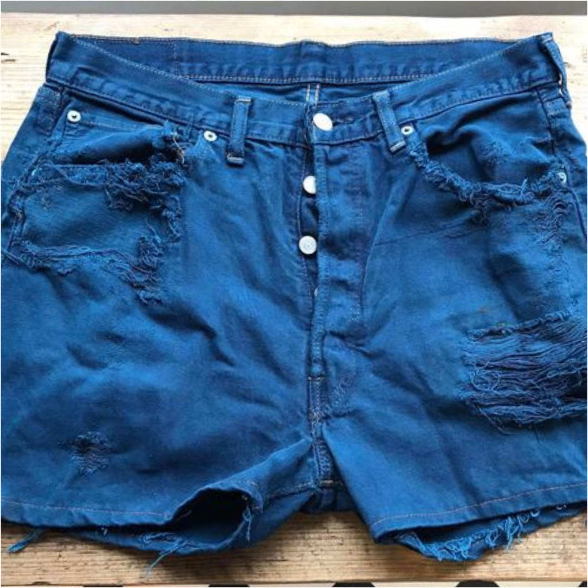 Vtg W32" Levi Shorts - Over Gefärbt Made in Usa Vtg W32" Levi Shorts - Over Gefärbt Made in Usa von CafeSocietyVintageGB