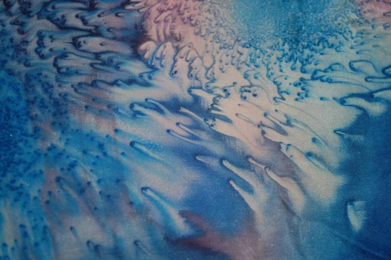 Batik Bandana, Blau, Lila Und Pink Design Batik Bandana, Blau, Lila Und Pink Design von Cafearts