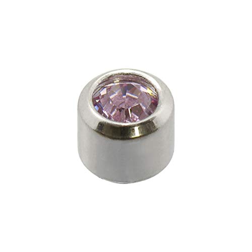 Caflon Blu Ohrstecker Edelstahl Geburtsstein Juni Mini von Caflon