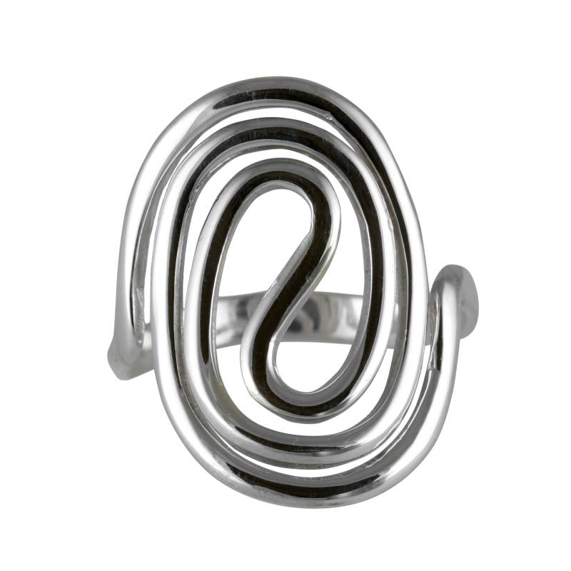 Eleganter 925 Silberring Damen Silber Ring Infinity Design von CahayaPermai