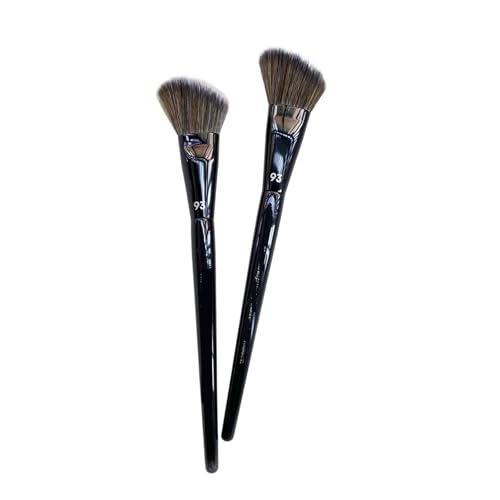 2 Stück abgewinkelter Rougepinsel 93 – weiches Kunsthaar for Puderrouge und Wangenknochen-Skulptur, professionelles Make-up-Konturwerkzeug 2 Stück abgewinkelter Rougepinsel 93 – weiches Kunsthaar for Puderrouge und Wangenknochen-Skulptur, professionelles Make-up-Konturwerkzeug von Cahnvob