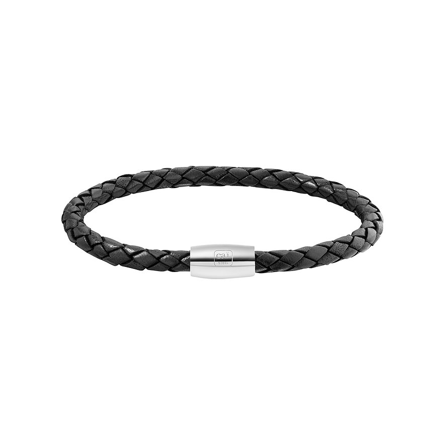 Caï Armband 500060054-20 Edelstahl, Leder von Caï