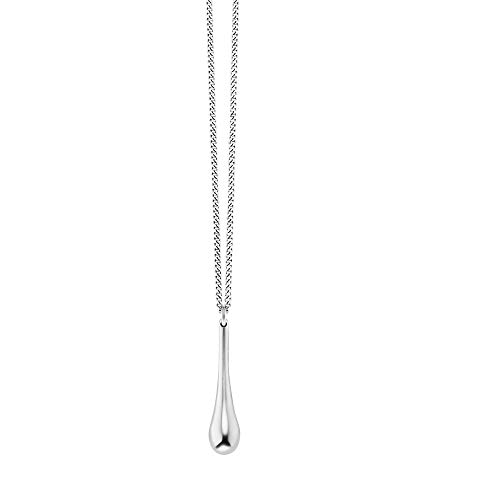 Caï Damen Anhänger mit Kette 925/- Sterling Silber 60+5cm Glänzend ohne Stein weiß 132250458-65 von Caï