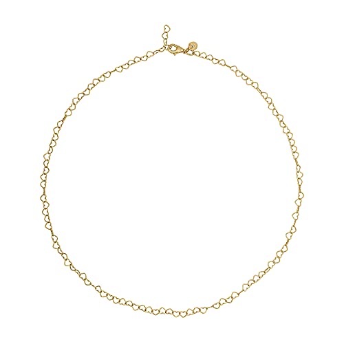 Caï Damen Collier 925/- Sterling Silber 35cm Glänzend gelb 500250707-35 von Caï